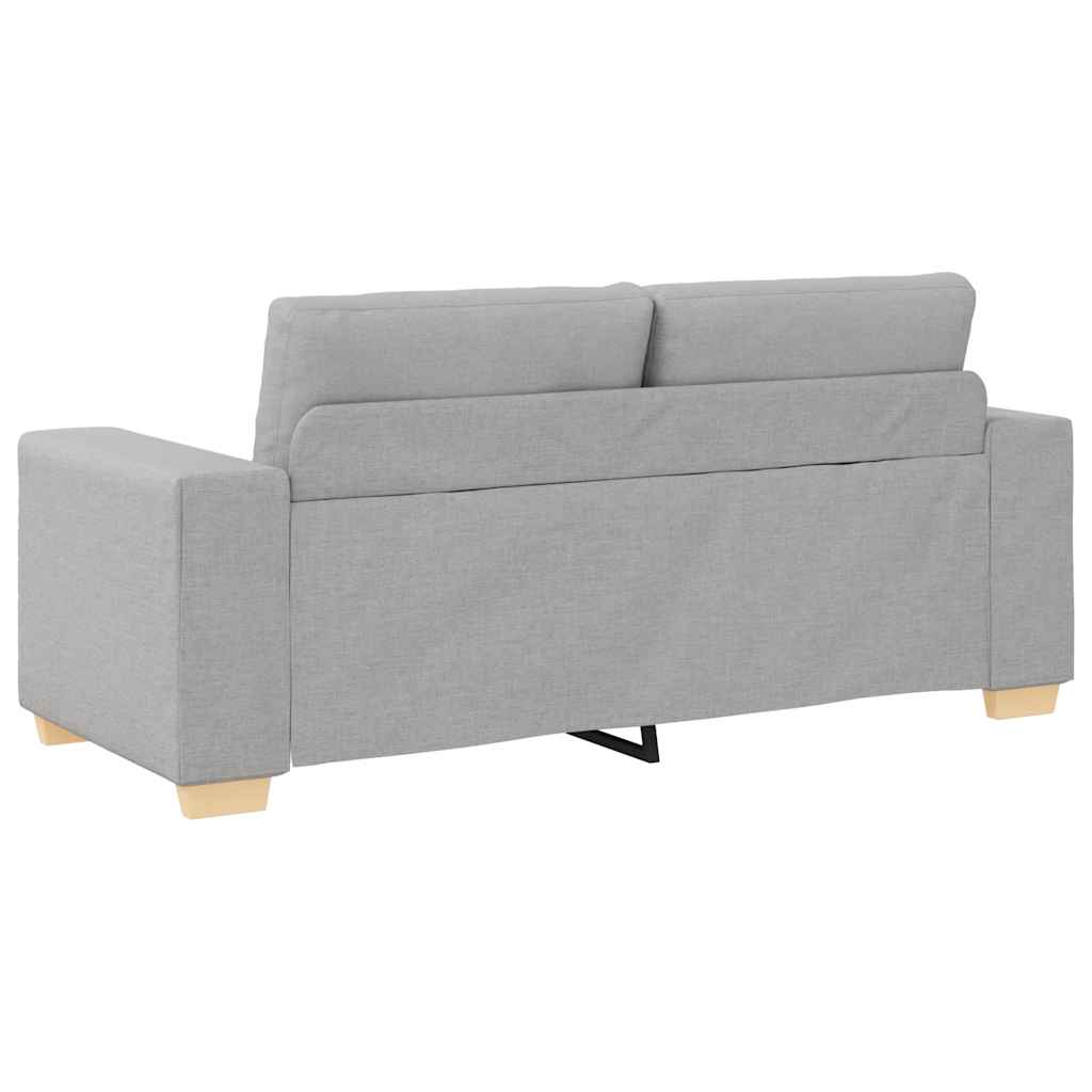 felhőszürke szövet loveseat kanapé 180x77x82 cm