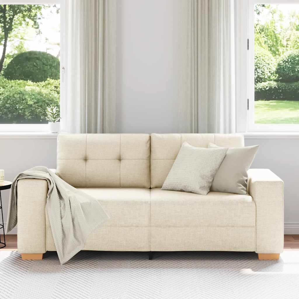 vászon loveseat kanapé 180x77x82 cm