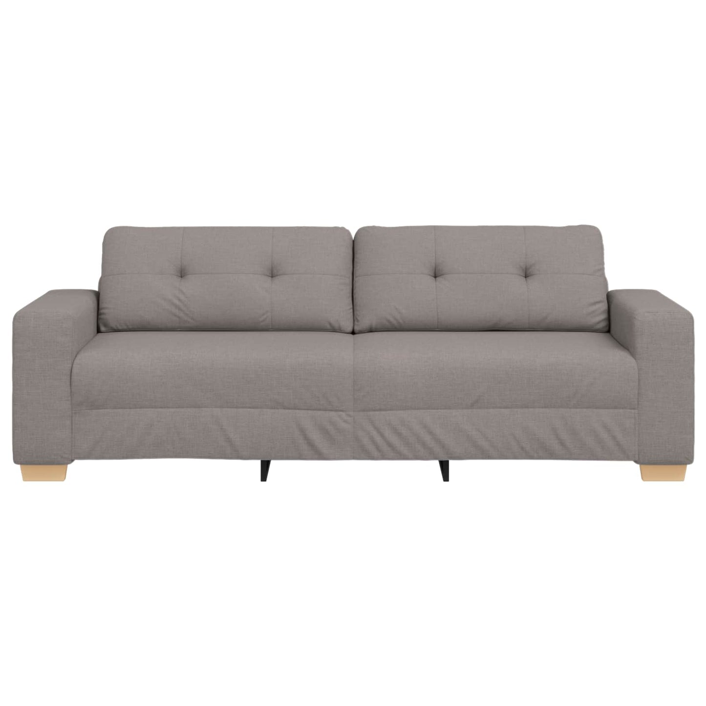 3-Fős kanapé Tópszínű 220 cm szövet