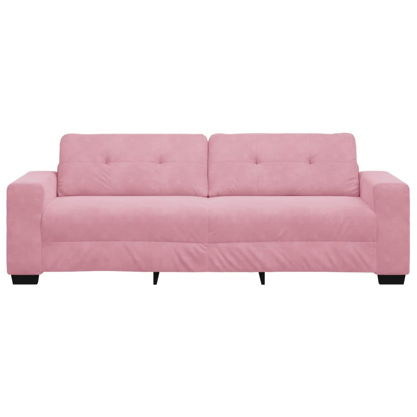 3-Fős kanapé Rózsaszín 220 cm Bársony