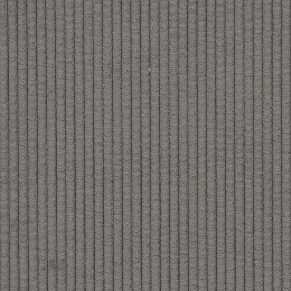 világosszürke kétszemélyes kanapé 160 x 77 x 82 cm kordbársony szövet