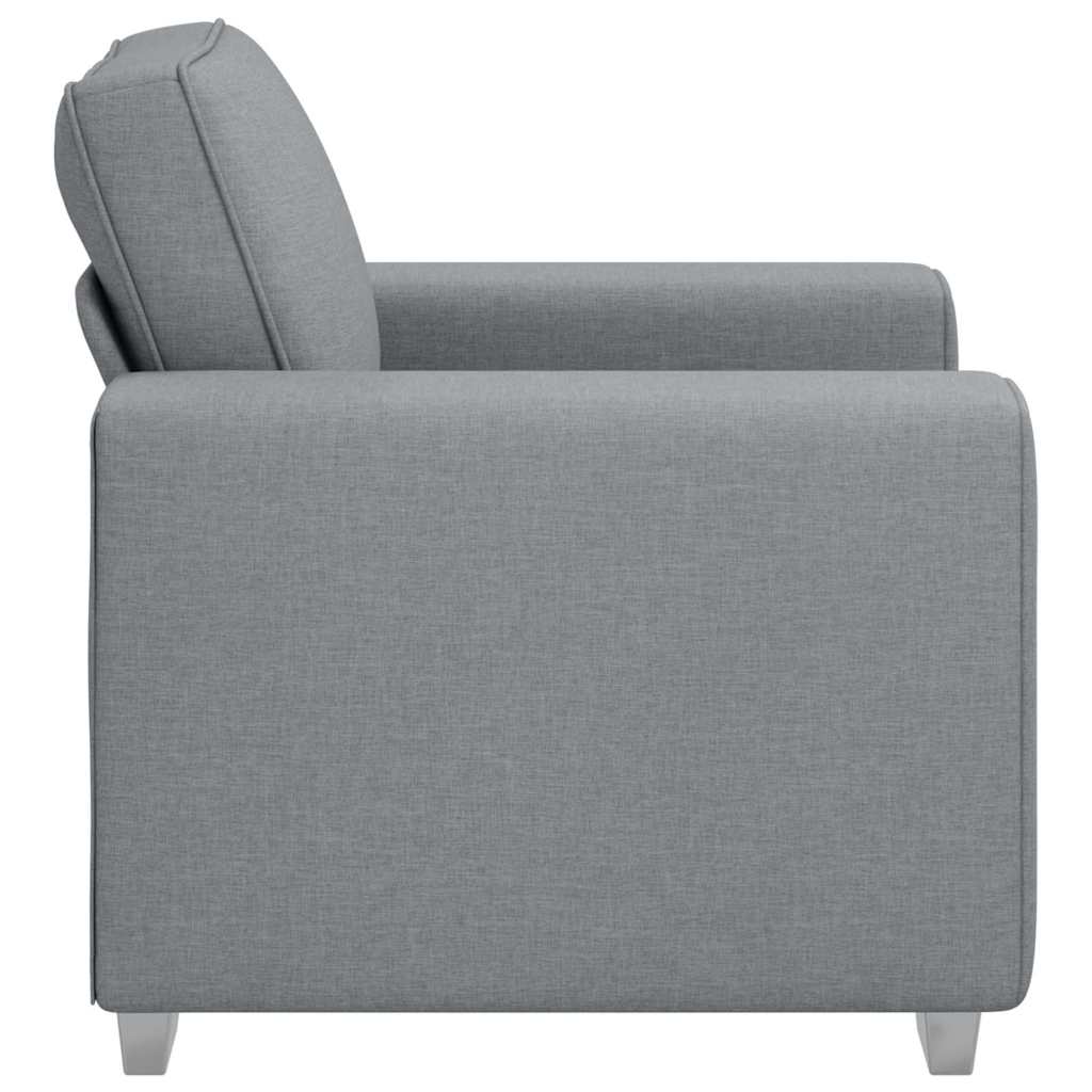 Fotel Világosszürke 100 cm szövet