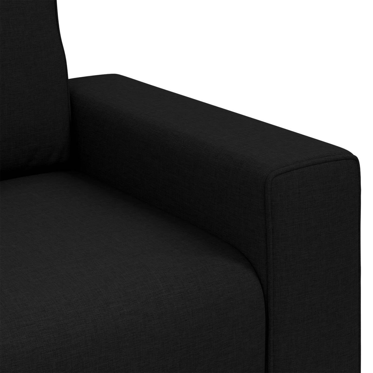 Fotel Fekete 100 cm szövet