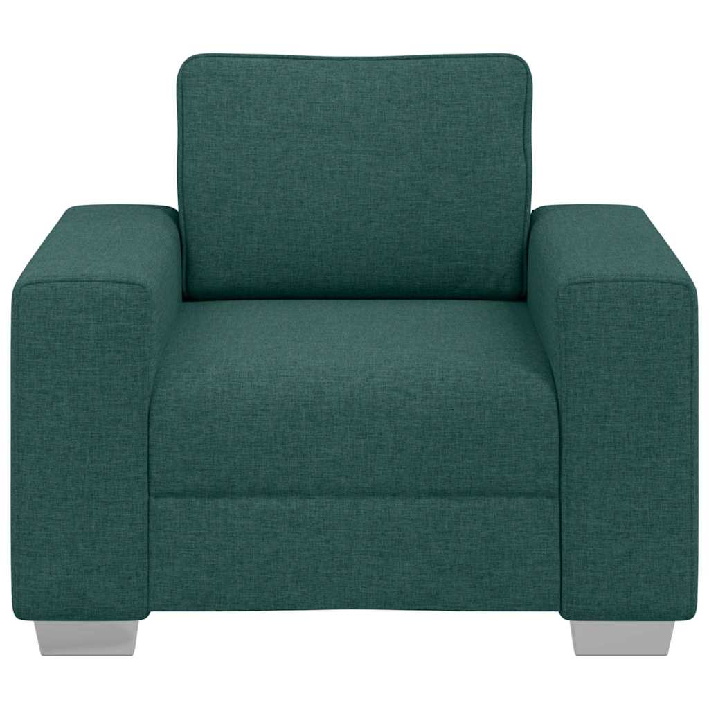 Fotel Sötétzöld 100 cm szövet