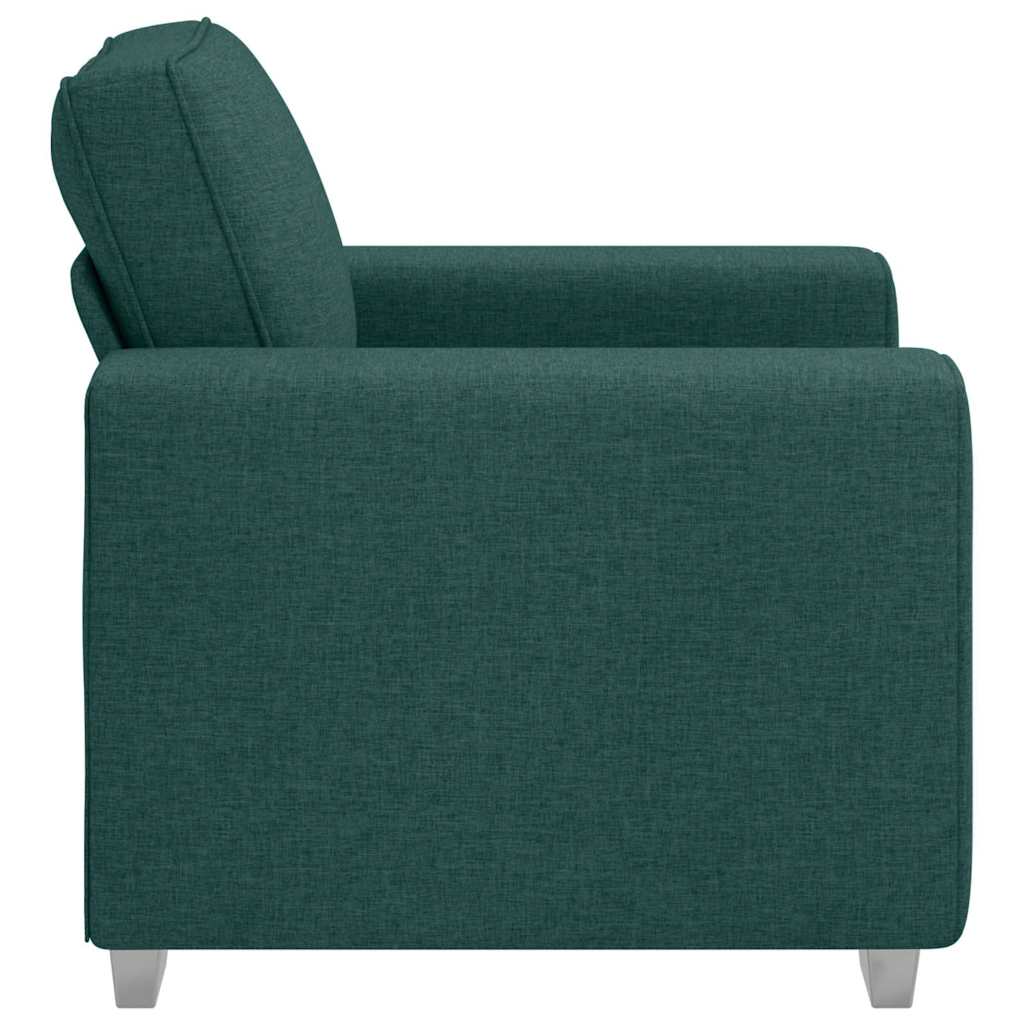 Fotel Sötétzöld 100 cm szövet