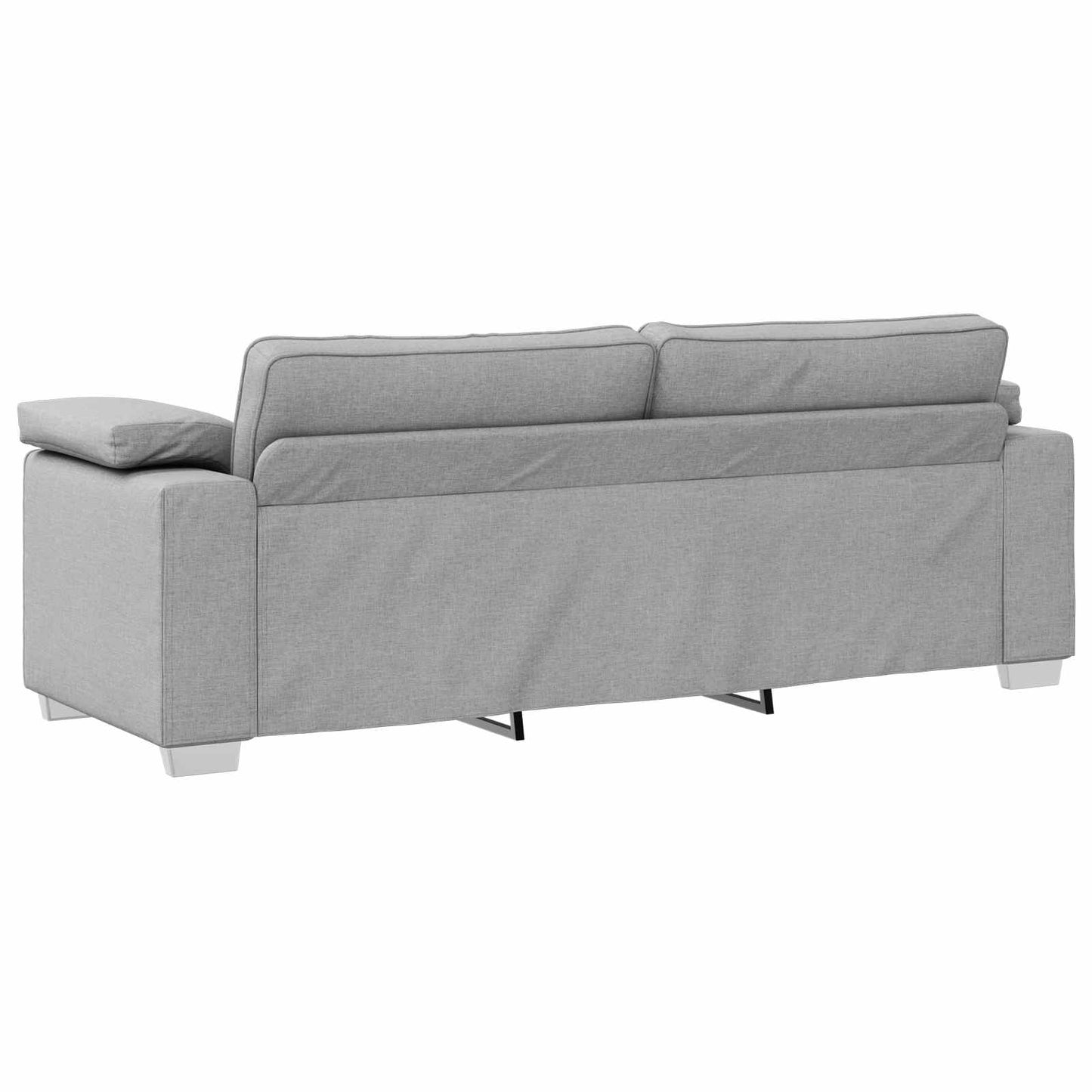 3-Fős kanapé Felhőszürke 220 cm szövet