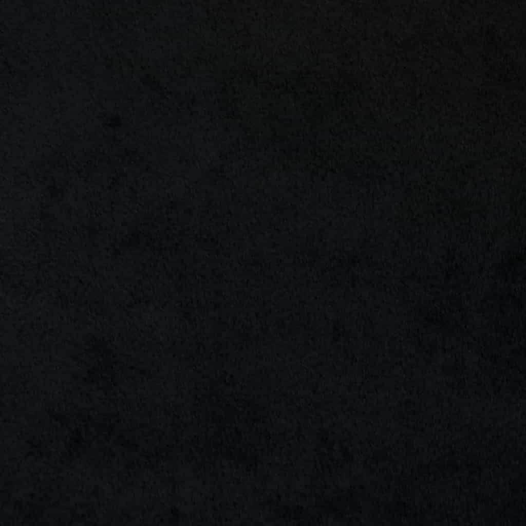Sötétítő függönyök 2 pcs Fekete 140 x 225 cm Bársony