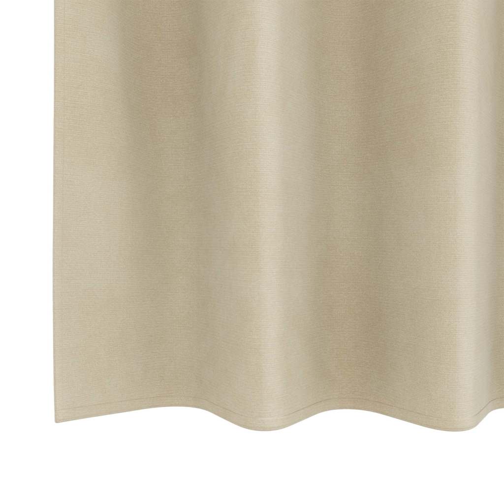 Sötétítő függönyök 2 pcs Krém 140 x 225 cm Bársony