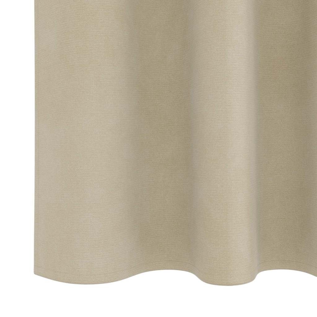 Sötétítő függönyök 2 pcs Krém 140 x 245 cm Bársony