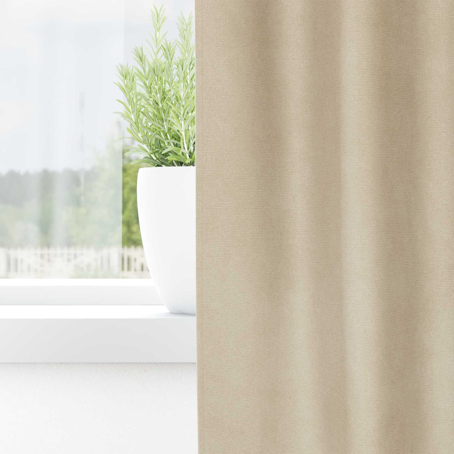 Sötétítő függönyök 2 pcs Krém 140 x 260 cm Bársony