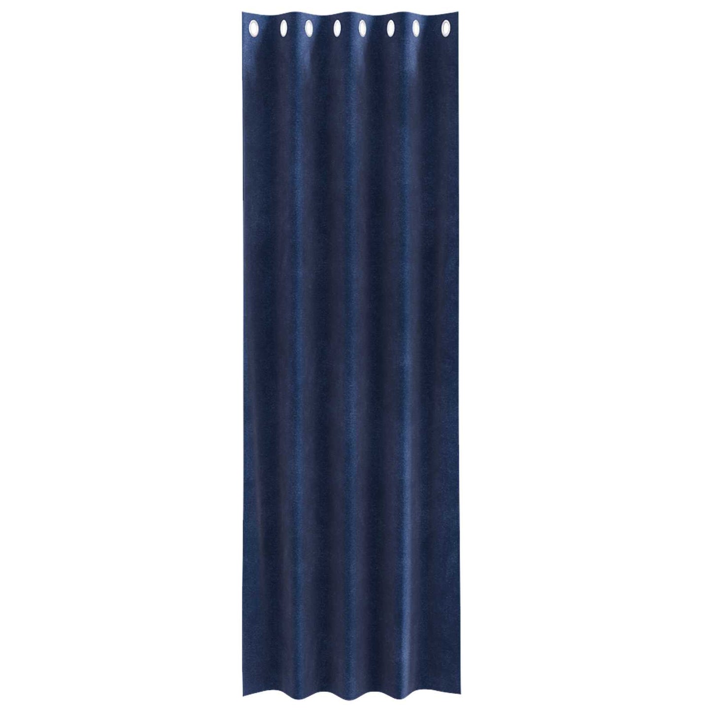 Sötétítő függönyök 2 pcs Sötét kék 140 x 260 cm Bársony
