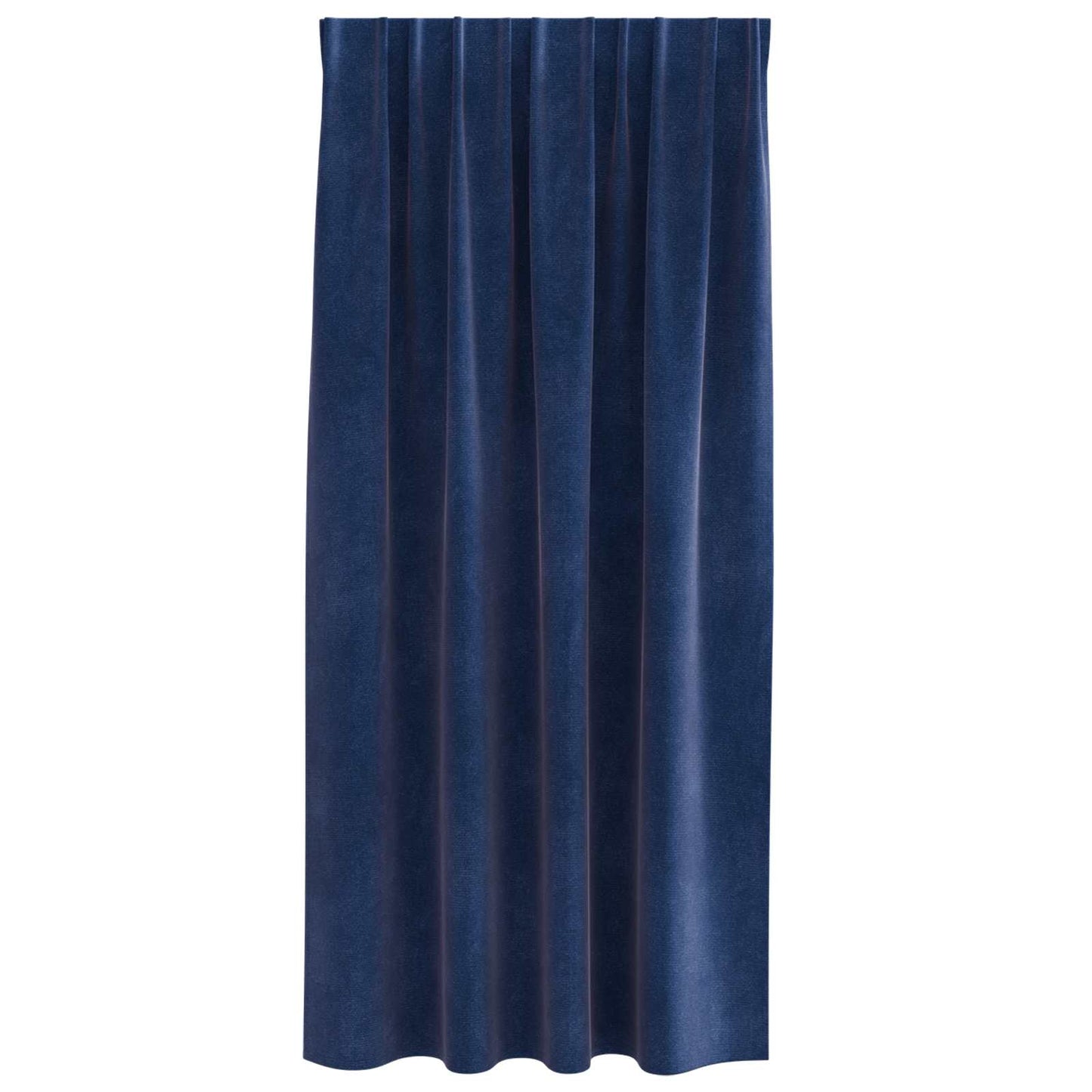 Sötétítő függönyök 2 pcs Sötét kék 140 x 175 cm Bársony