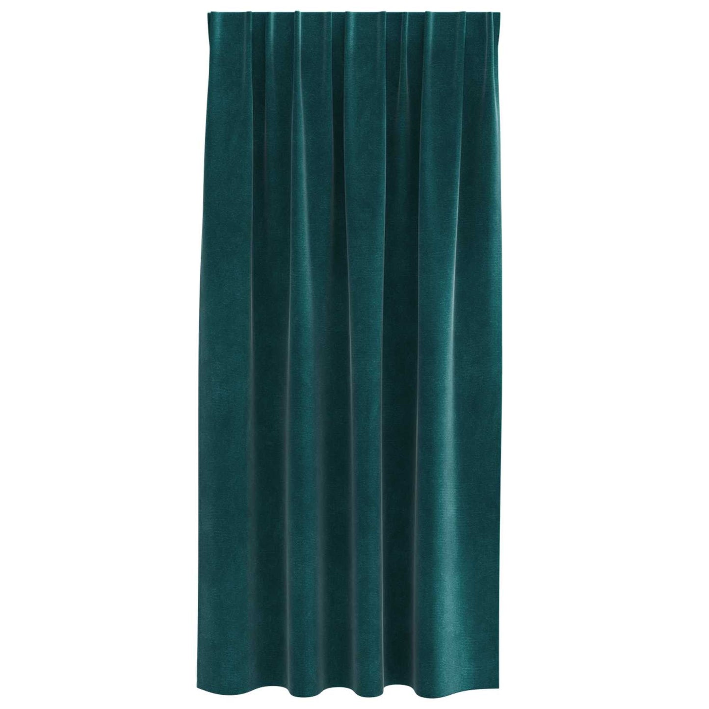 Sötétítő függönyök 2 pcs Sötétzöld 140 x 175 cm Bársony