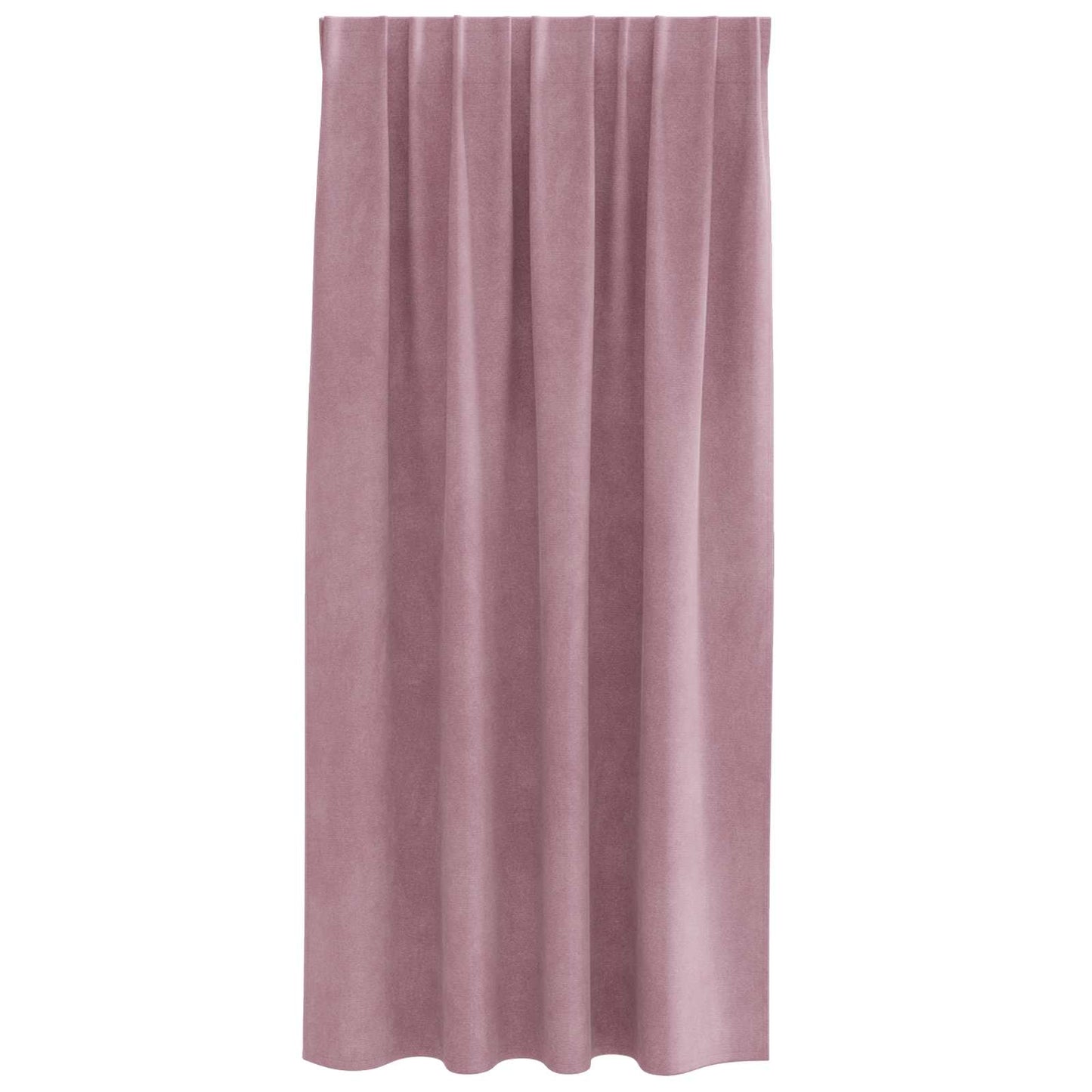 Sötétítő függönyök 2 pcs Sötét rózsaszín 140 x 175 cm Bársony