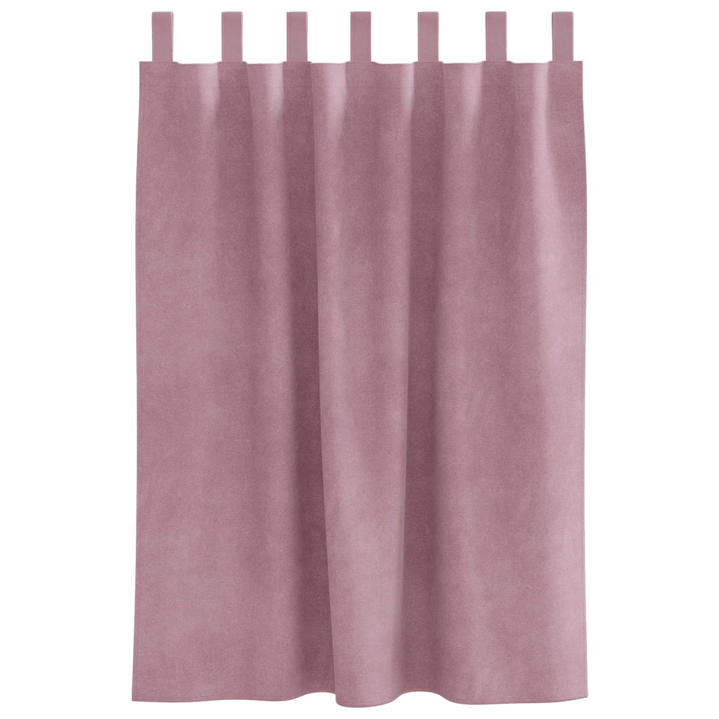Sötétítő függönyök 2 pcs Sötét rózsaszín 140 x 140 cm Bársony
