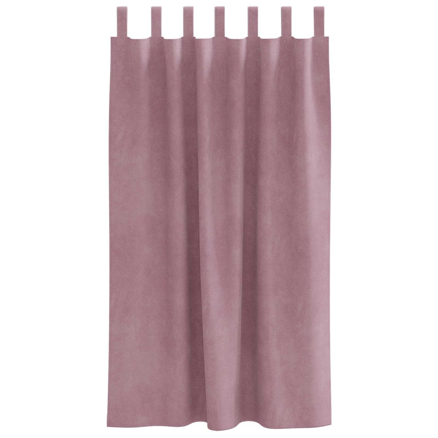 Sötétítő függönyök 2 pcs Sötét rózsaszín 140 x 175 cm Bársony
