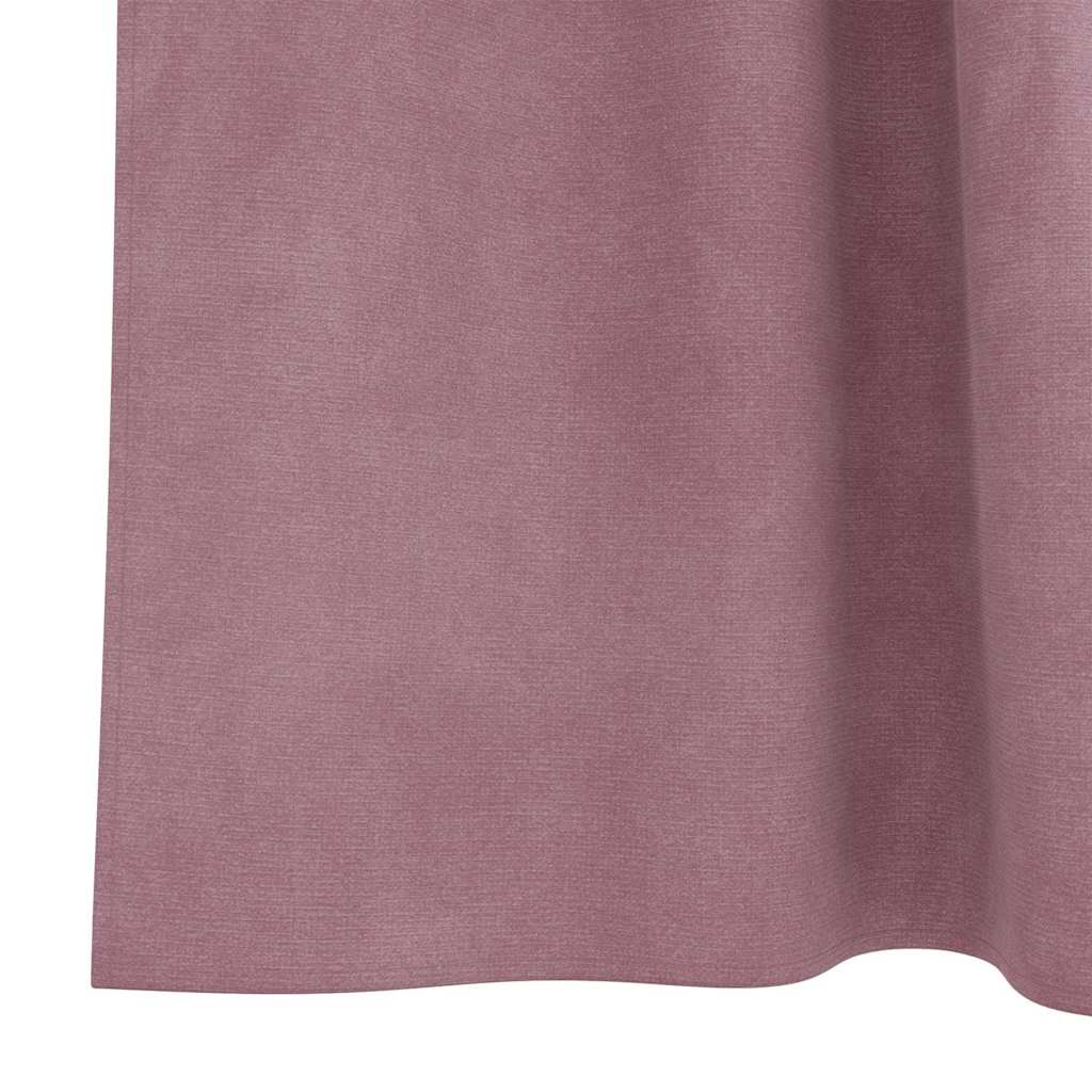 Sötétítő függönyök 2 pcs Sötét rózsaszín 140 x 225 cm Bársony