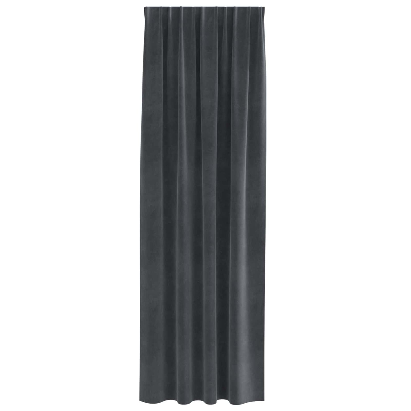 Sötétítő függönyök 2 pcs Világosszürke 140 x 225 cm Bársony