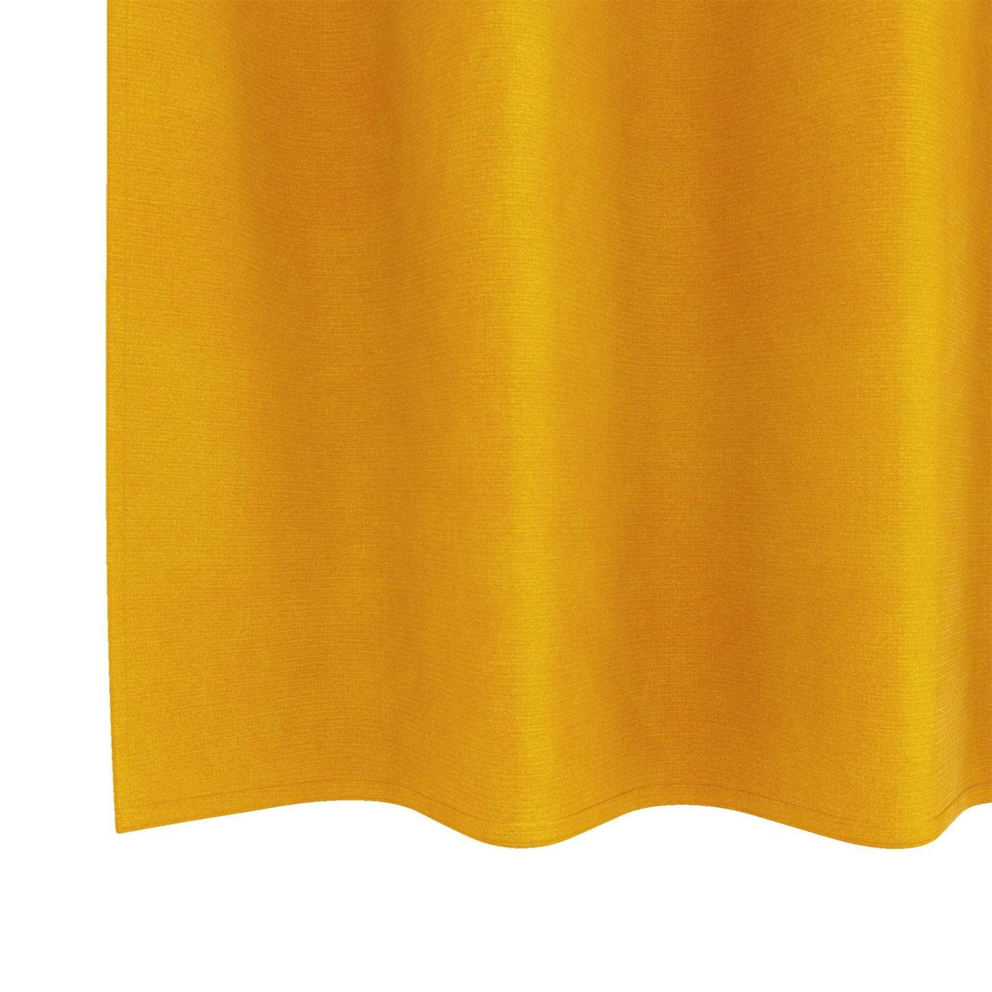 Sötétítő függönyök 2 pcs Mustár sárga 140 x 225 cm Bársony