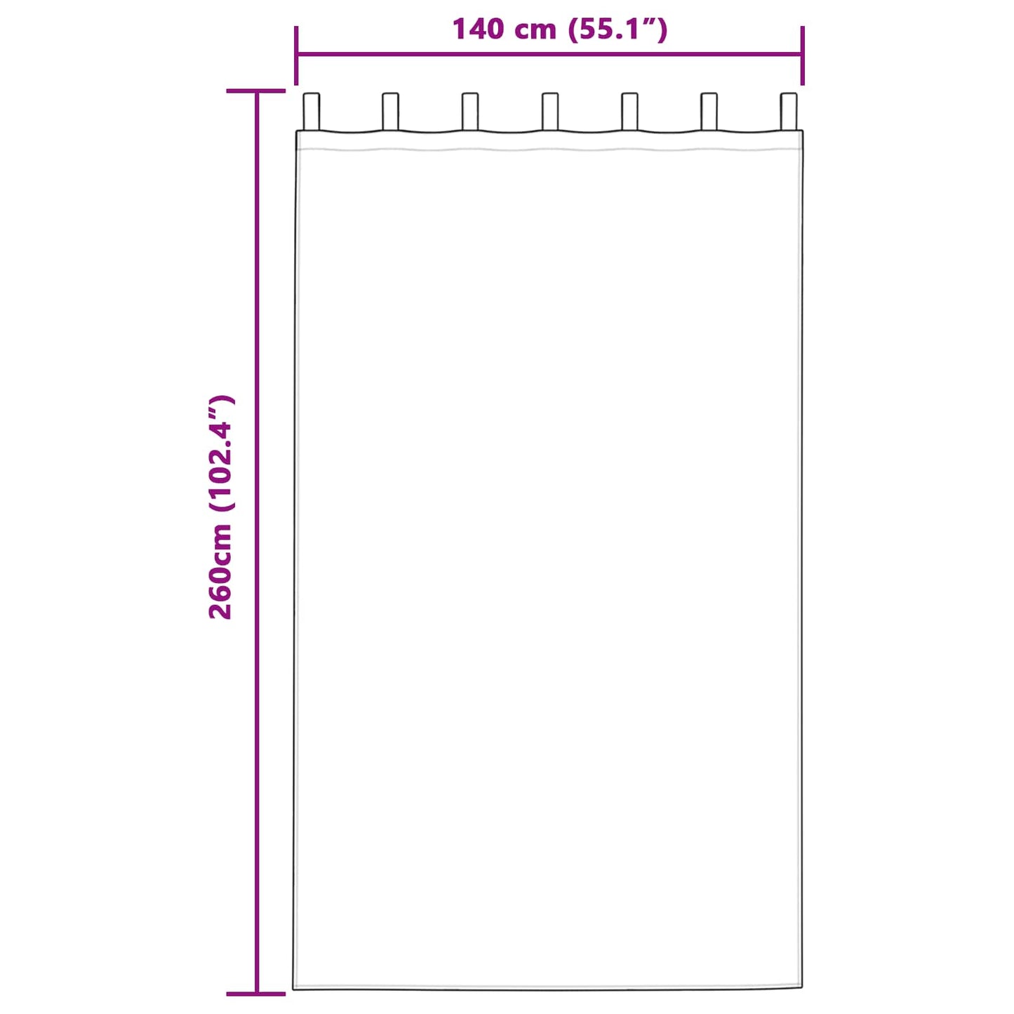 Sötétítő függönyök 2 pcs Világosszürke 140 x 260 cm Bársony