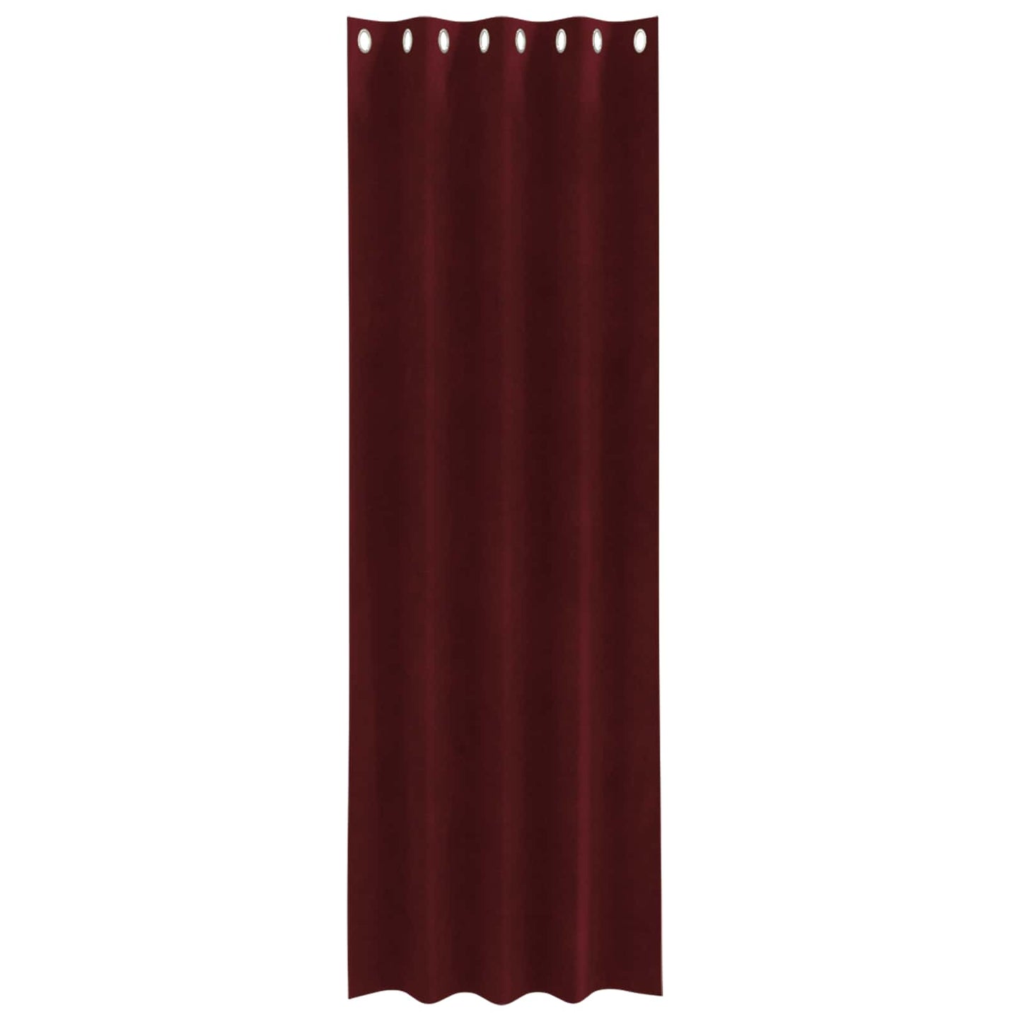 Sötétítő függönyök 2 pcs Bordó 140 x 260 cm Bársony