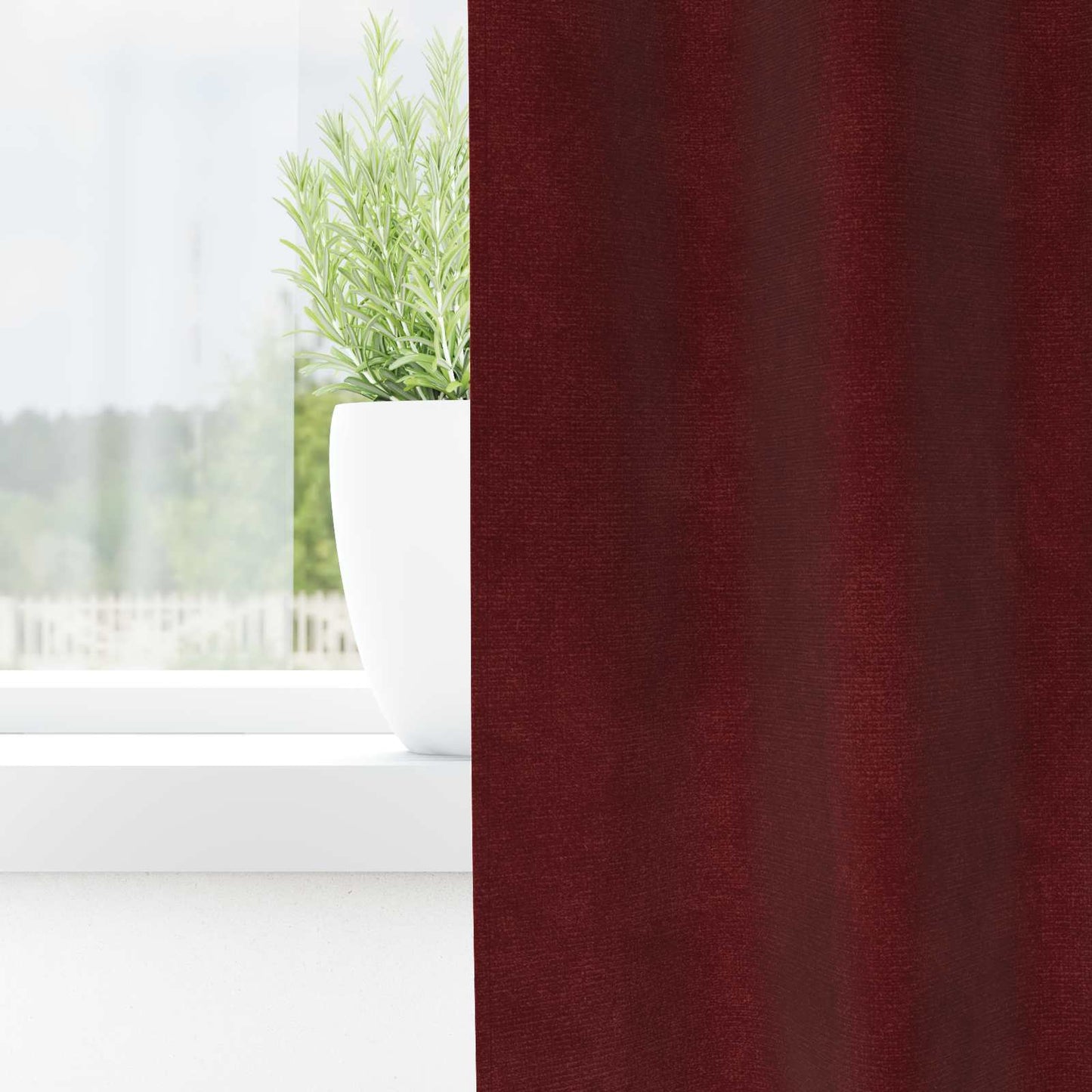 Sötétítő függönyök 2 pcs Bordó 140 x 245 cm Bársony
