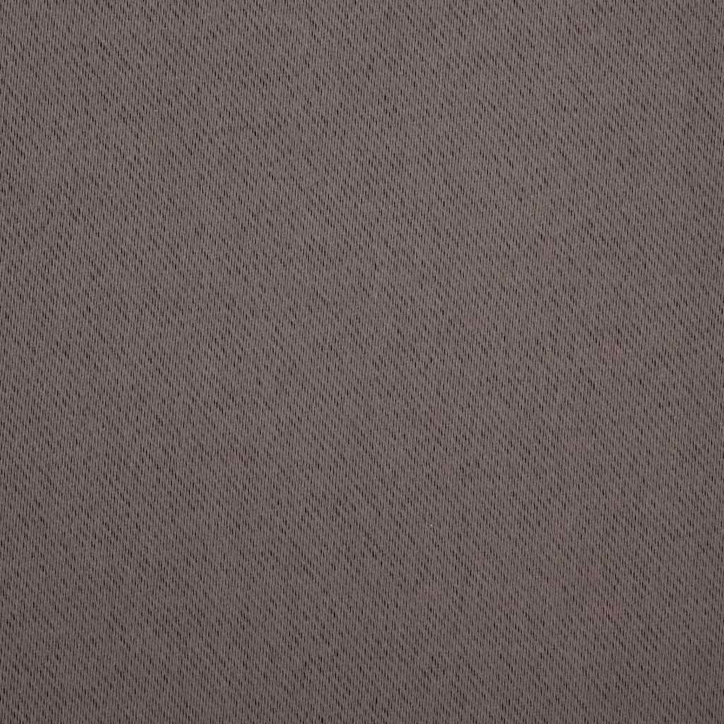 Fekete Függöny Gyűrűkkel 2 db Sötét Barna 175 x 140 cm