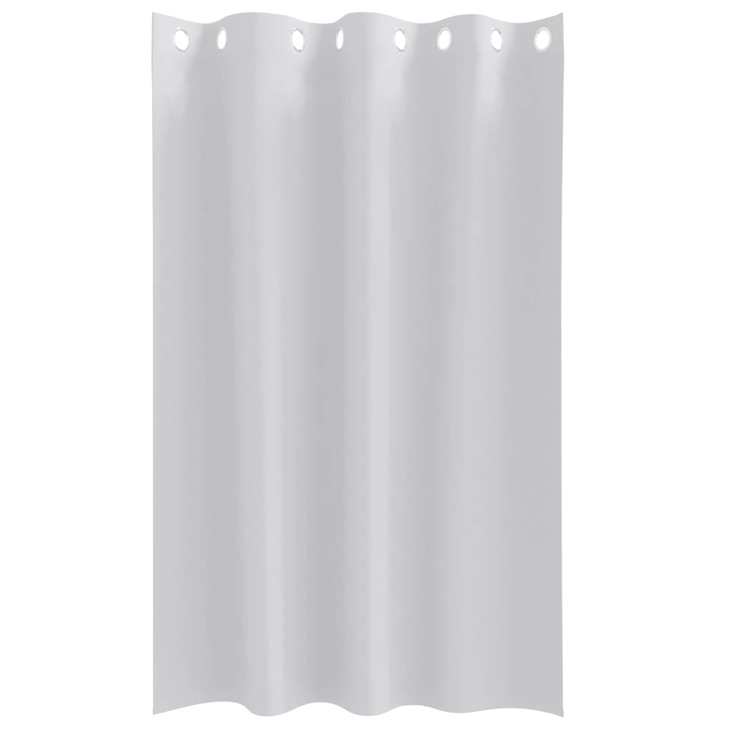 Fekete Függöny Gyűrűkkel 2 db Halvány szürke 175 x 140 cm