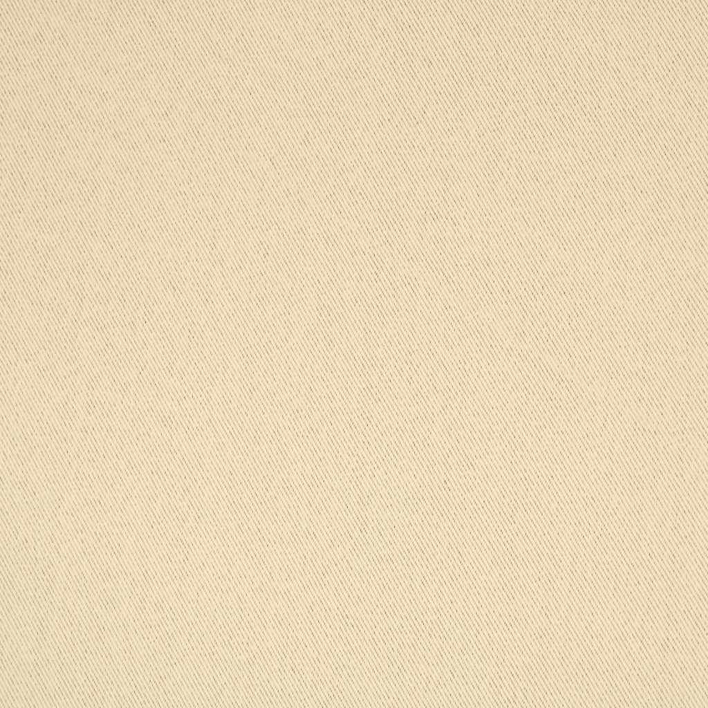Fekete Függöny Gyűrűkkel 2 db Krémszínű 245 x 140 cm Poliészter