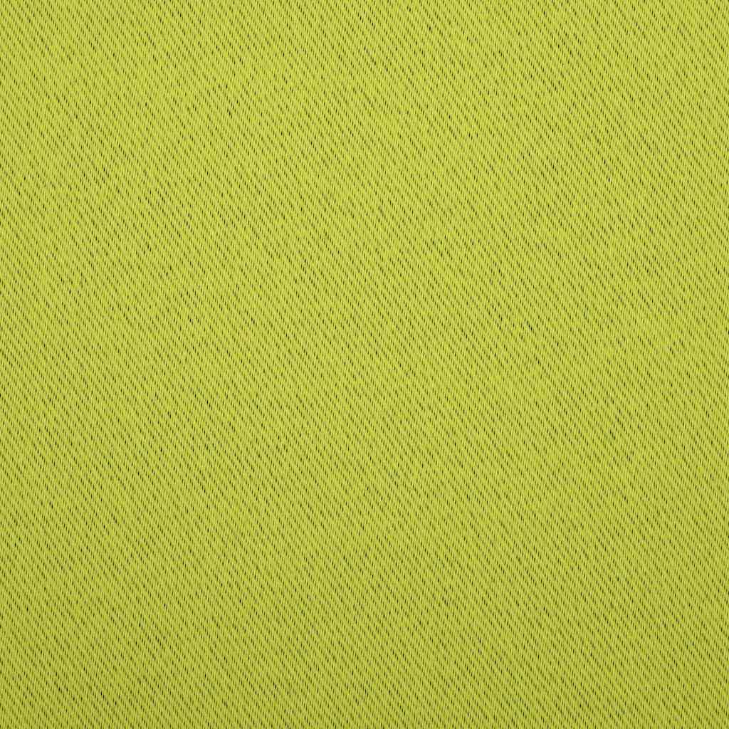 Fekete Függöny Gyűrűkkel 2 db Zöld 260 x 140 cm Poliészter