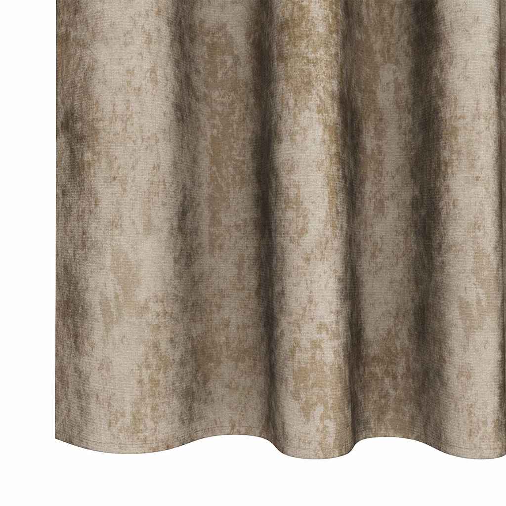 Bársonyfüggönyök 2 pcs pezsgőszín 175 x 140 cm Bársony
