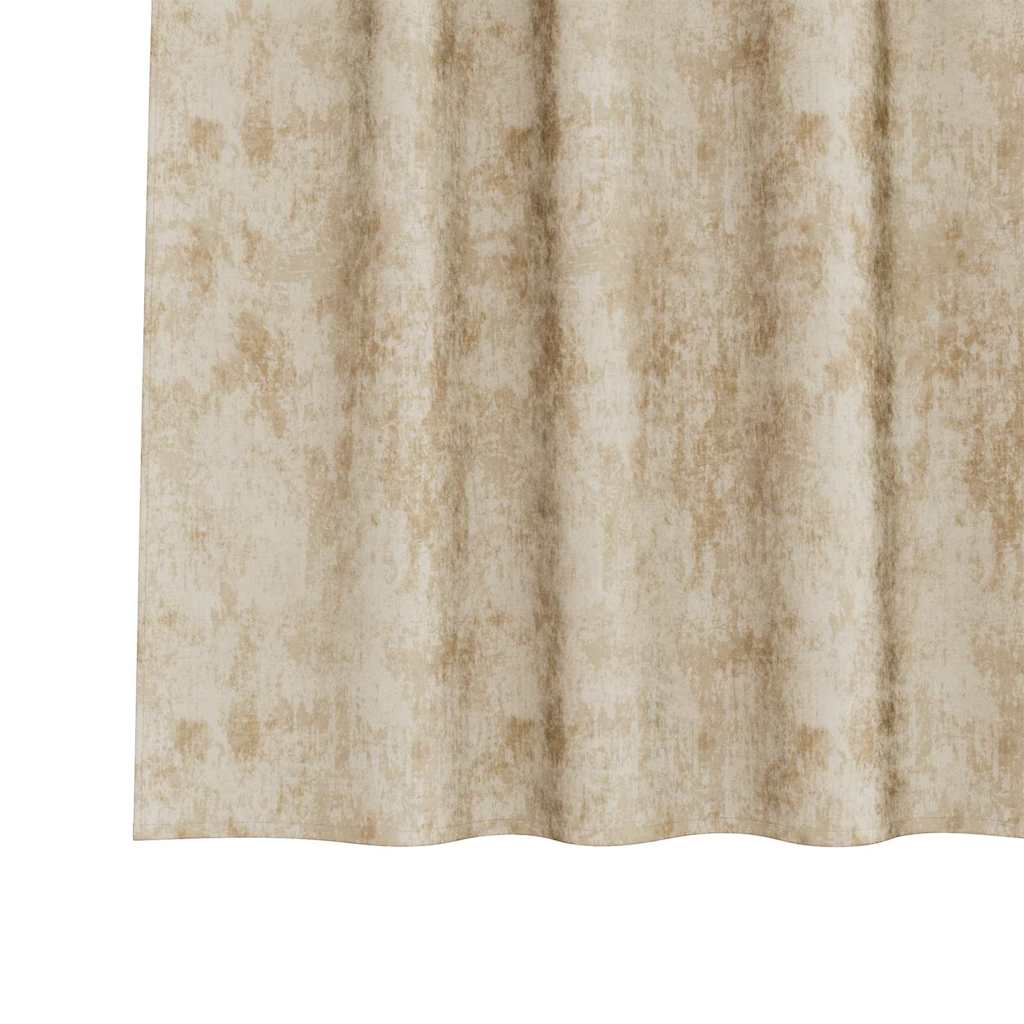 Bársonyfüggönyök függönyökkel 2 pcs Krém 175 x 140 cm Bársony