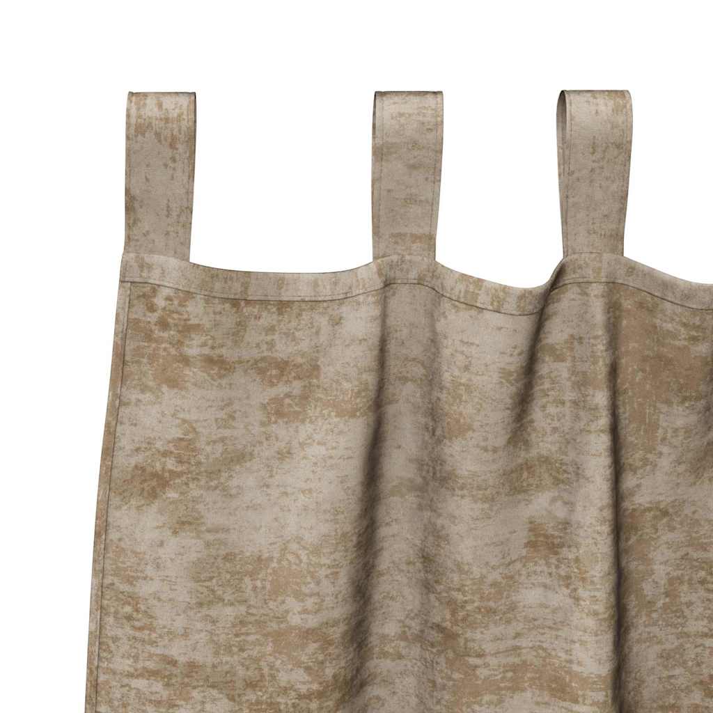 Bársonyfüggönyök 2 pcs pezsgőszín 140 x 140 cm Bársony