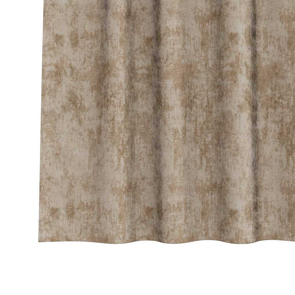 Bársonyfüggönyök 2 pcs pezsgőszín 245 x 140 cm Bársony