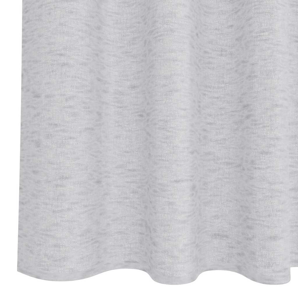 Voile Függöny 2 pcs Világosszürke 225 x 140 cm Poliészter