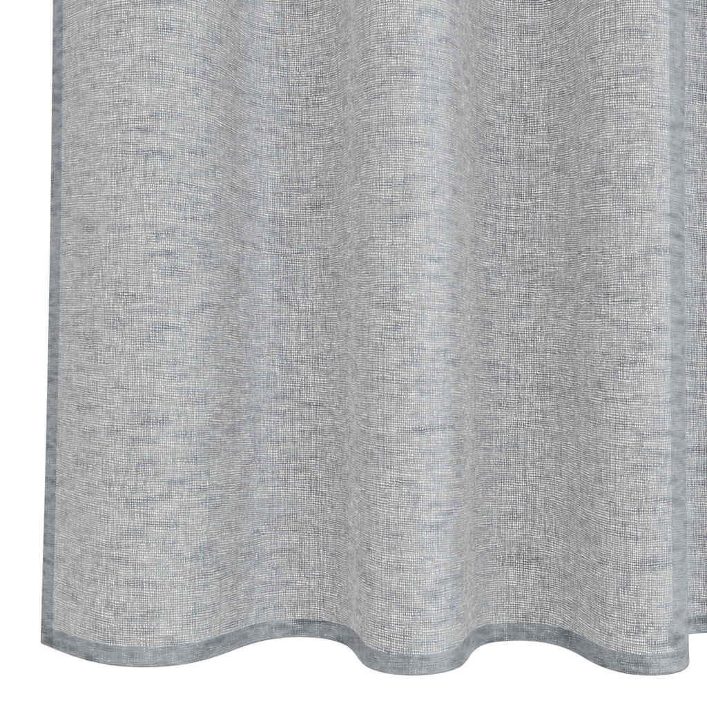 Voile Függöny 2 pcs Sötétszürke 175 x 140 cm Poliészter