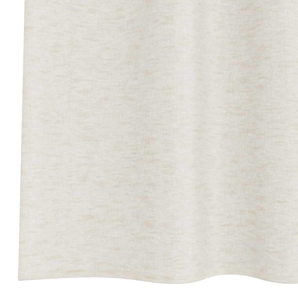 Voile Függöny függönyökkel 2 pcs Krém 225 x 140 cm Poliészter