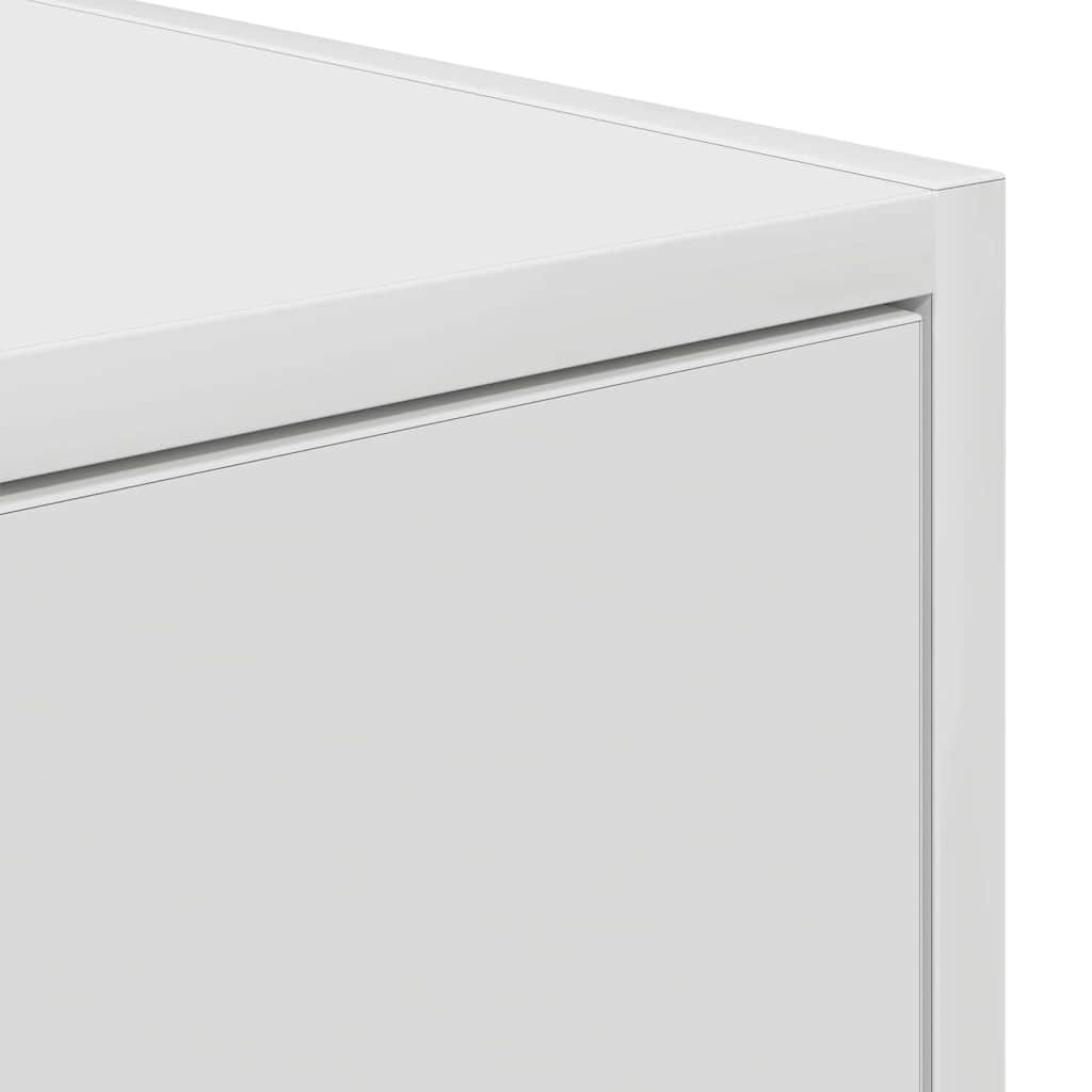 TV szekrény 100 x 31 x 25,5 cm Fehér Szerelt fa