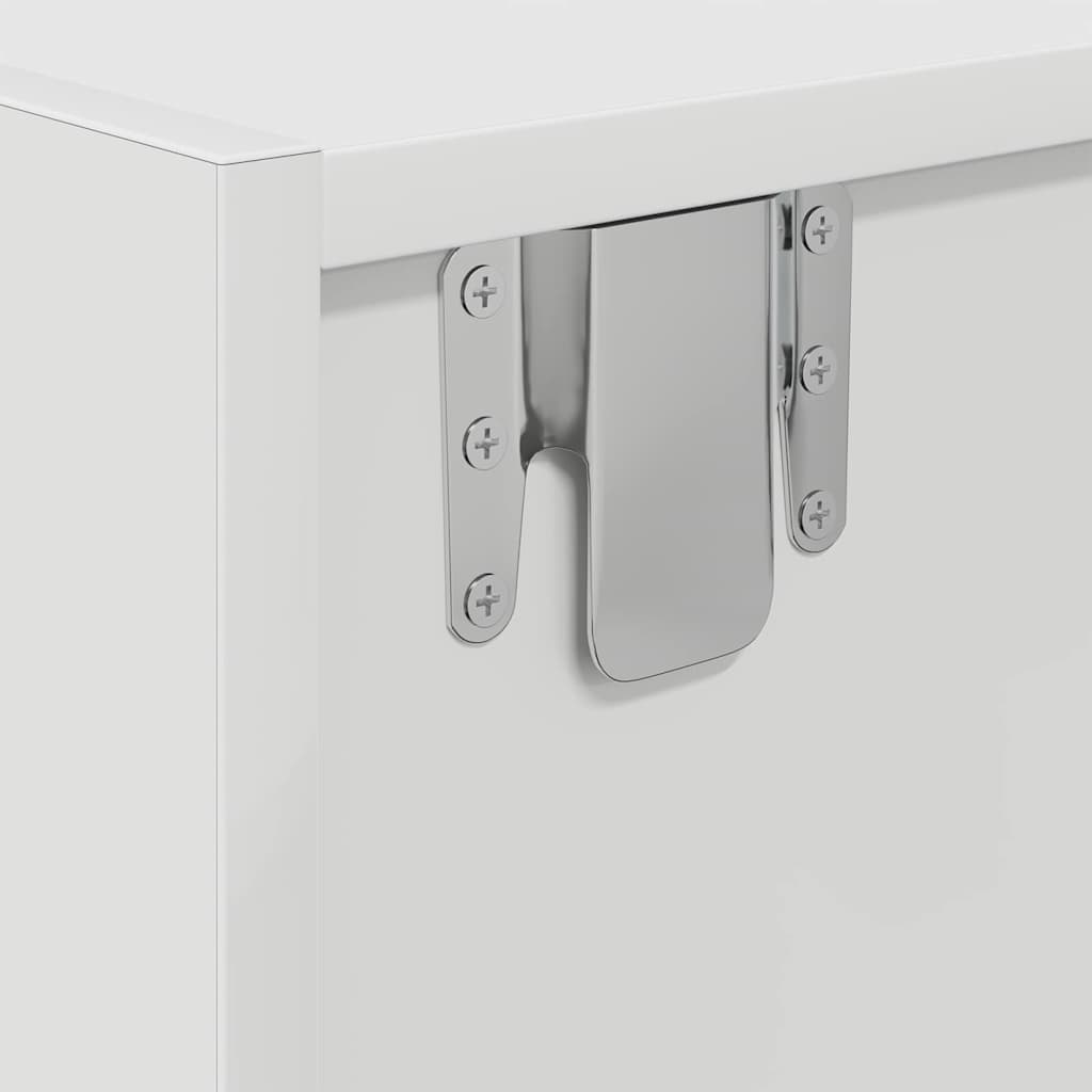TV szekrény 100 x 31 x 25,5 cm Fehér Szerelt fa