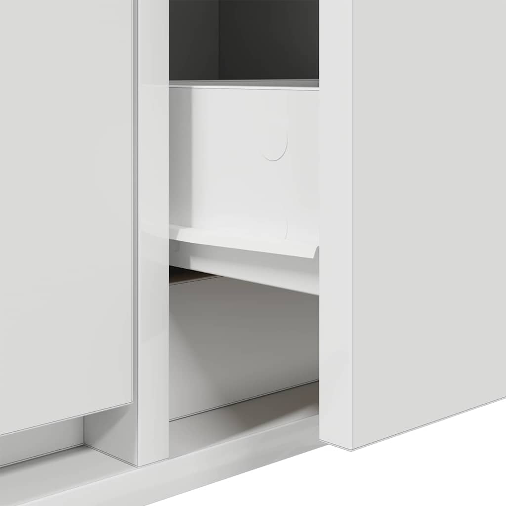 TV szekrény 100 x 31 x 25,5 cm Fehér Szerelt fa