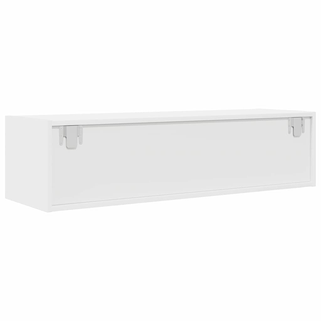 TV szekrény 100 x 31 x 25,5 cm Fehér Szerelt fa