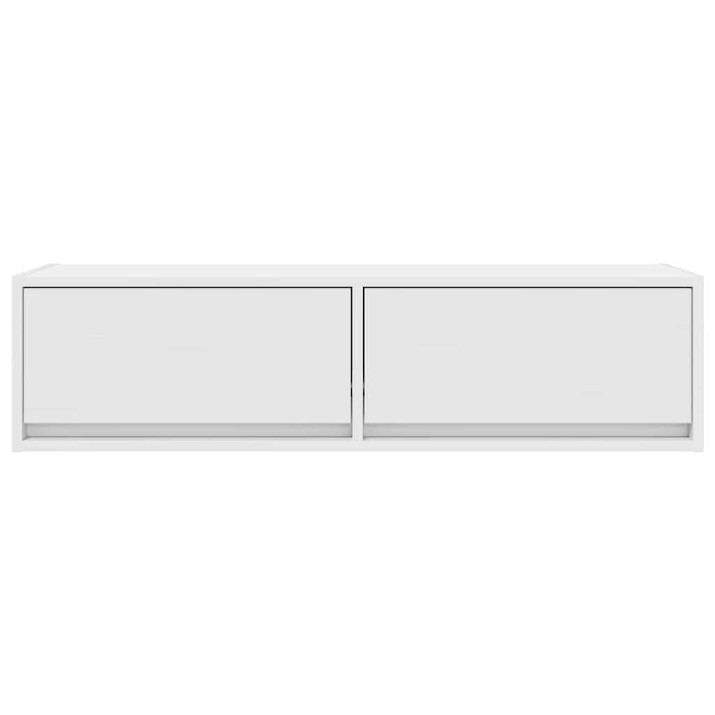 TV szekrény 100 x 31 x 25,5 cm Fehér Szerelt fa