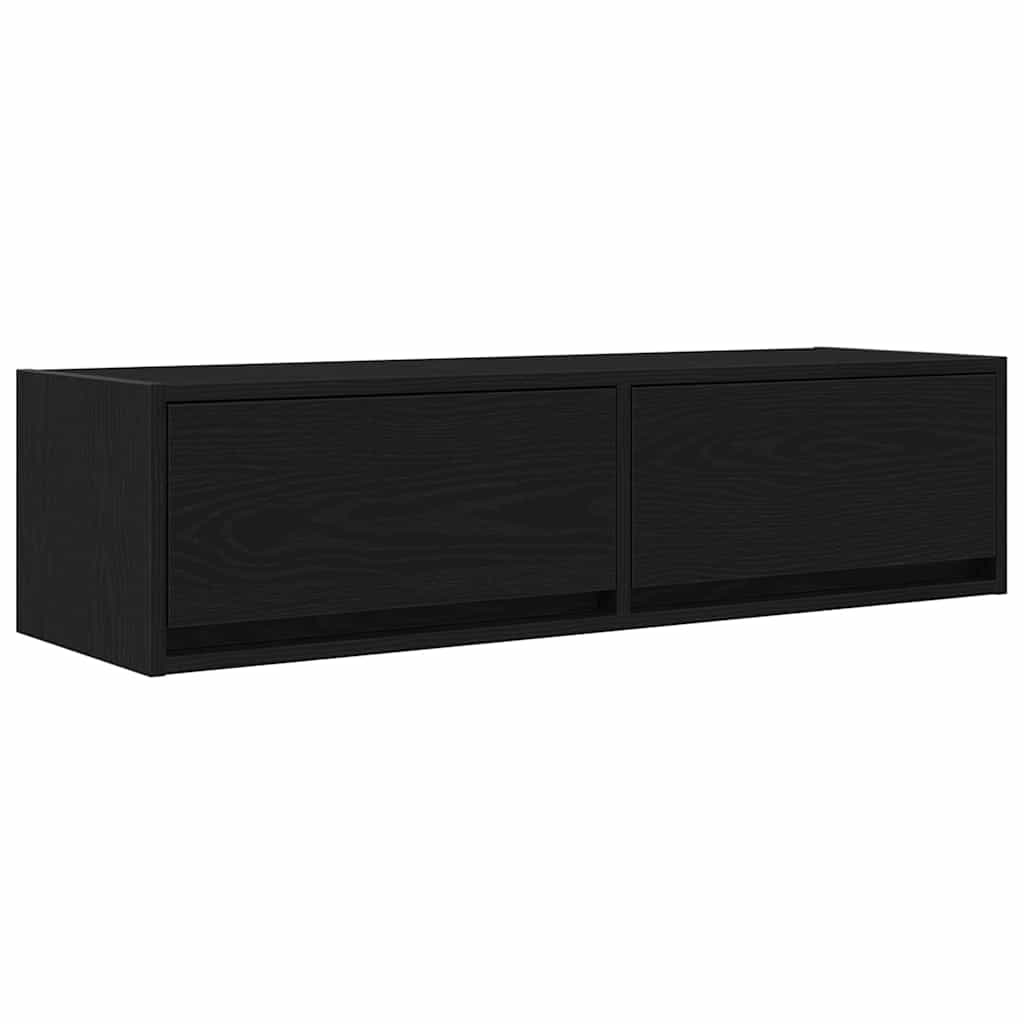 TV szekrény 100 x 31 x 25,5 cm Musta tammi Szerelt fa