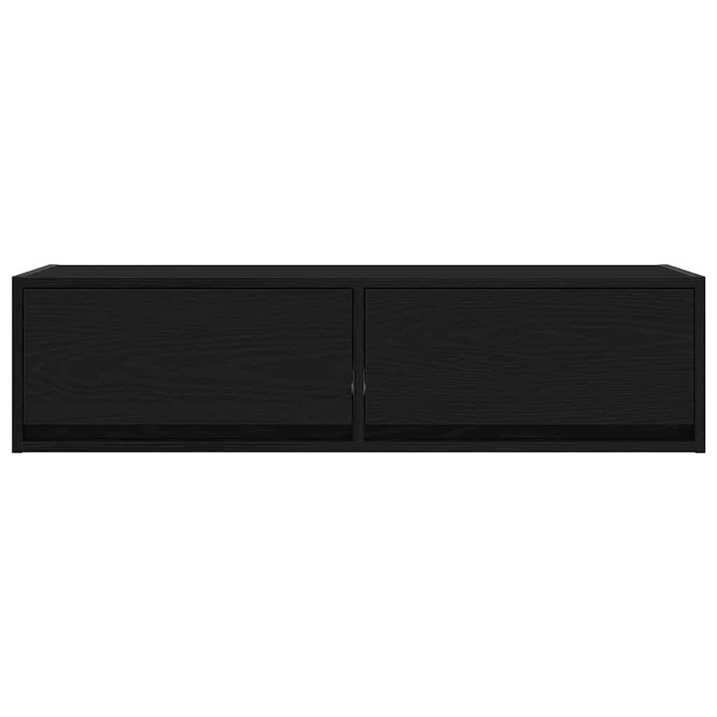 TV szekrény 100 x 31 x 25,5 cm Musta tammi Szerelt fa