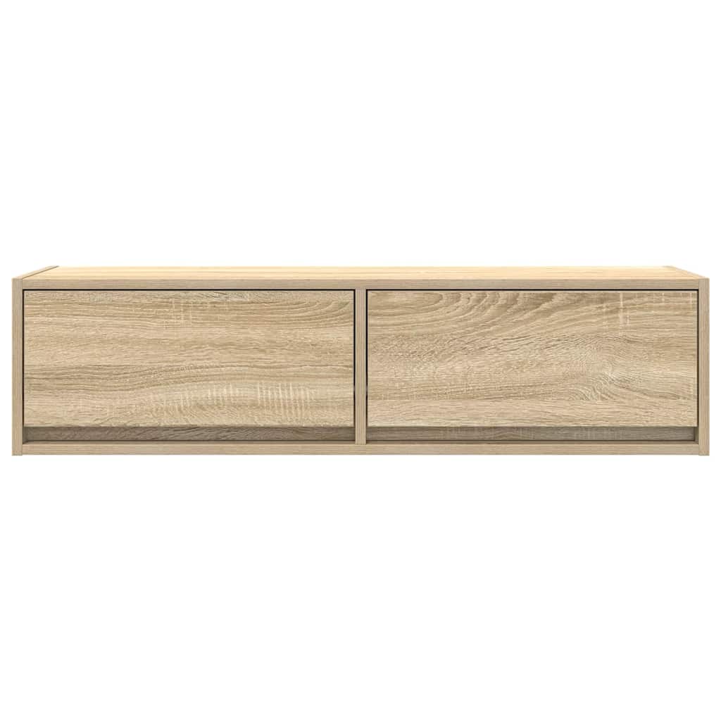 TV szekrény 100 x 31 x 25,5 cm sonoma tölgy Szerelt fa