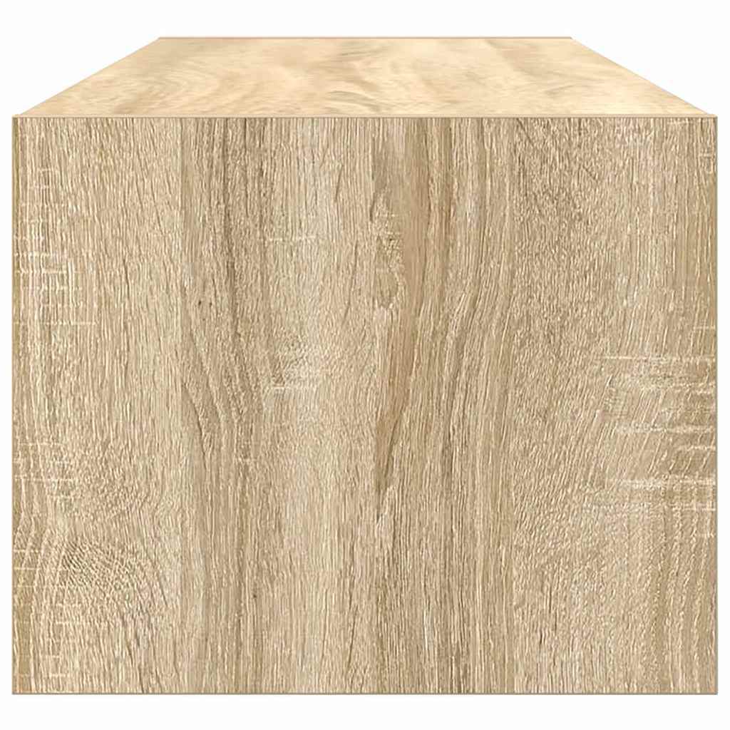 TV szekrény 100 x 31 x 25,5 cm sonoma tölgy Szerelt fa