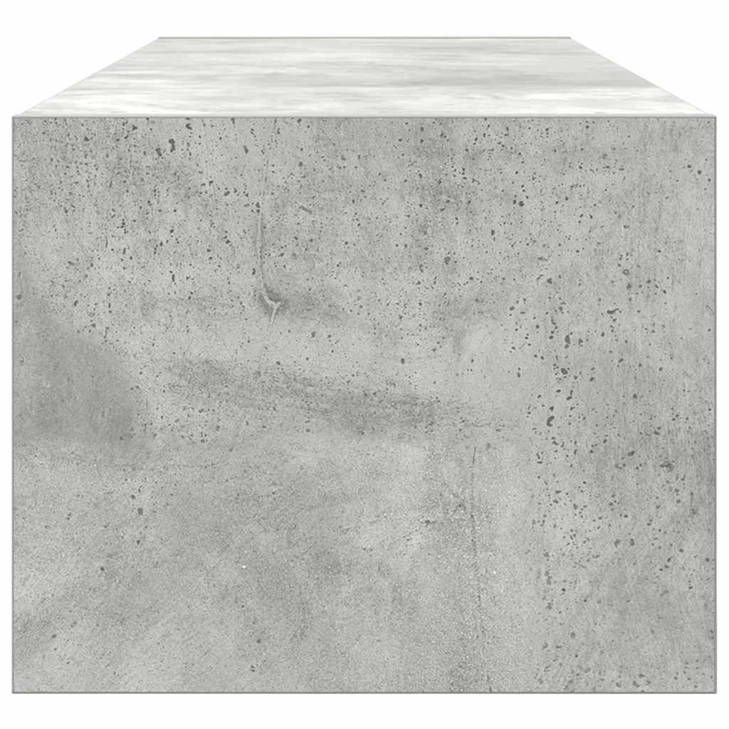 TV szekrény 100 x 31 x 25,5 cm Beton szürke Szerelt fa