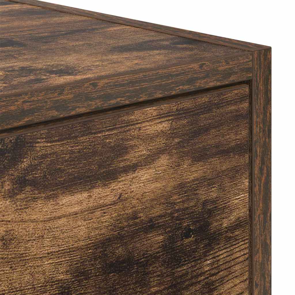 TV szekrény 100 x 31 x 25,5 cm Füstölt tölgy Szerelt fa