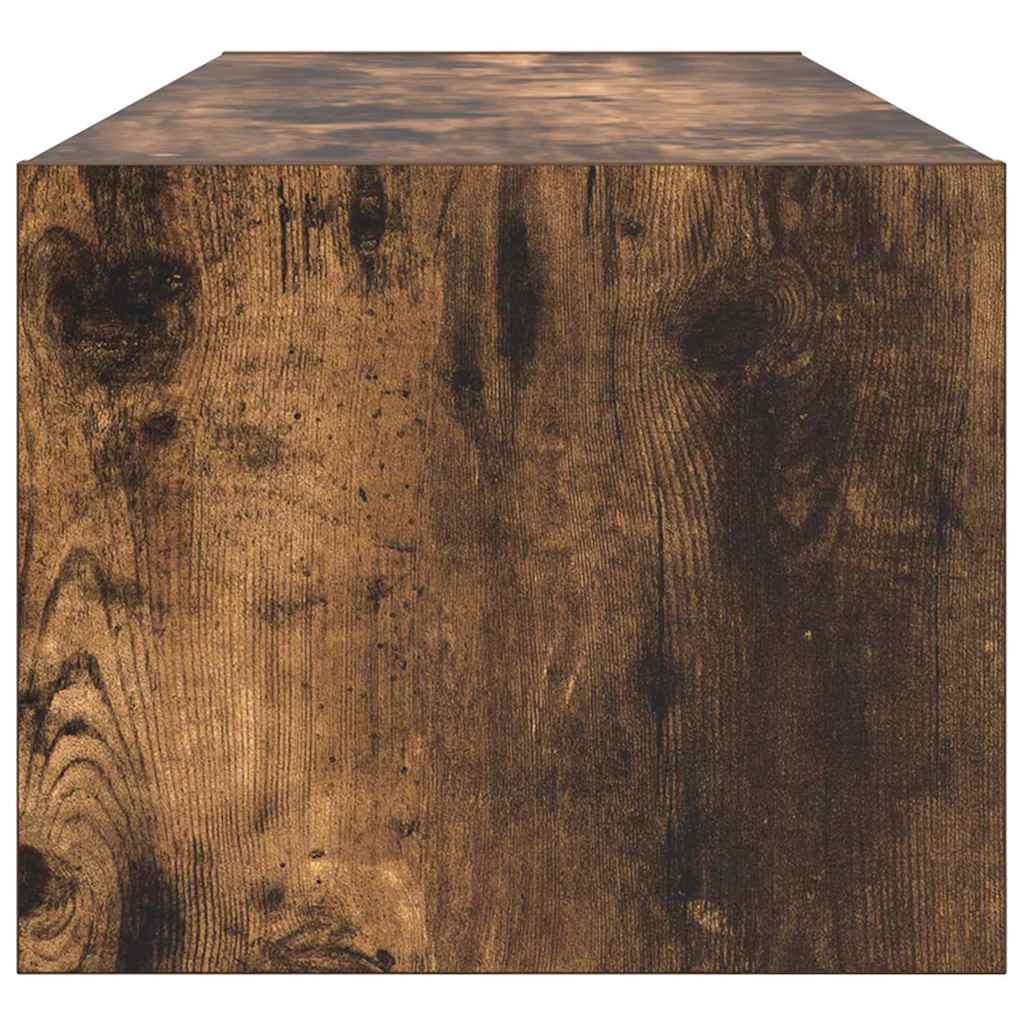TV szekrény 100 x 31 x 25,5 cm Füstölt tölgy Szerelt fa