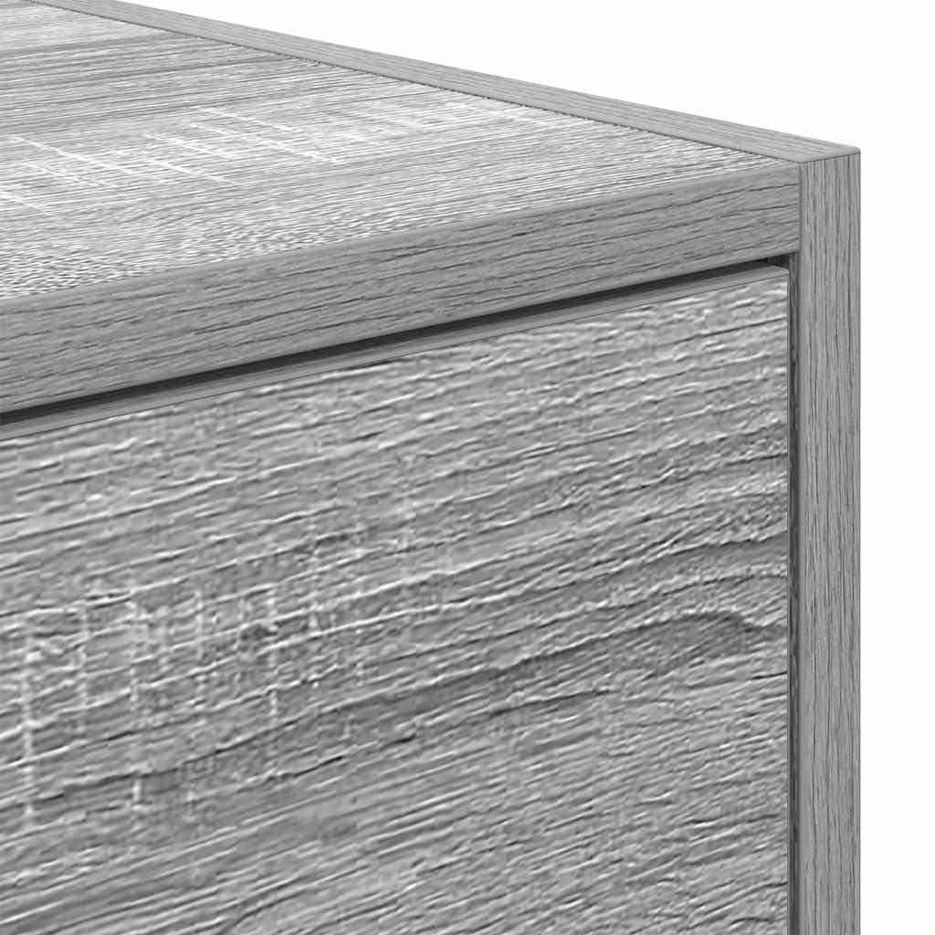 TV szekrény 100 x 31 x 25,5 cm Szürke sonoma Szerelt fa